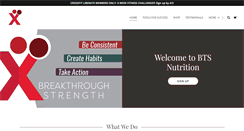 Desktop Screenshot of btsnutrition.com