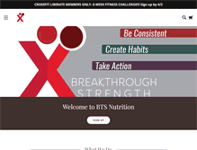 Tablet Screenshot of btsnutrition.com
